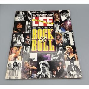 Life Magazine Dec 1992 Special Issue 40 Years of Rock & Roll Elvis Beatles